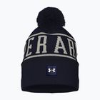 Wintermütze Herren Under Armour Halftime Pom Beanie midnight navy/summit white