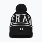 Wintermütze Herren Under Armour Halftime Pom Beanie black/white/white