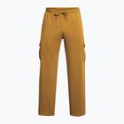 Trainingshose Damen Under Armour Project Rock Icon Fleece yellow ochre / silt