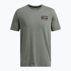 Trainingsshirt Herren Under Armour Project Rock 60/40S clay green/team orange/black