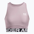 Under Armour Heat Gear Rib Tank tetra grau/weiß Damen Training Top