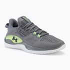 Under Armour Dynamic IntelliKnit Herren Trainingsschuhe titan grey/morph green/midnight navy