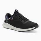 Trainingsschuhe Damen Under Armour Charged Aurora 2+ black/hydro green/metallic warm silver
