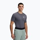 Herren Trainingsshirt Under Armour HG Armour Comp Castlerock/White