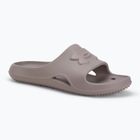 Badeschuhe Herren Under Armour Locker V Slide gray dawn/gray dawn/gray dawn