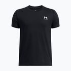 Kinder T-Shirt Under Armour Sportstyle Left Chest black