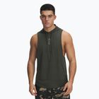 Hoodie Sweatshirt Herren Under Armour Project Rock Snake SL baroque green / bayou / white