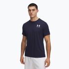 Trainingsshirt Herren Under Armour HeatGear Fitted midnight navy/white