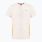 Laufshirt Herren Under Armour Trail Run Zip stone/noble gold/reflective