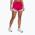 Laufshorts Damen Under Armour Fly By 2in1 shaded fuchsia / prime pink / reflective