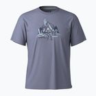 Trekking Shirt Herren Smartwool Alpine A-Frame Graphic Tee nightfall blue