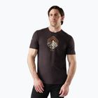 Herren Trekking-T-Shirt Smartwool Peak Energy Active Graphic mink heather
