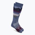 Damen Skisocken Smartwool Ski Targeted Cushion Pattern OTC nightfall blue