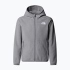 Kinder-Fleecejacke The North Face Teen Glacier Full Zip Hoodie mid grey heather