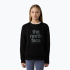 Hoodie Sweatshirt Damen The North Face Reflective Logo Relaxed Crew black