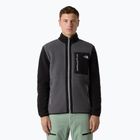 Herren The North Face Yumiori Full Zip Sweatshirt anthrazitgrau/schwarz/monumentgrau