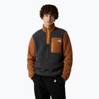 Herren Sweatshirt The North Face Yumiori 1/4 Zip asphaltgrau/burntumber/summitgold