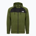 Hoodie Sweatshirt Herren The North Face Reaxion Fleece Full Zip Hoodie woodland green/black
