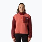 The North Face Frauen Yumiori 1/4 Zip Sweatshirt Mars Staub/Sumac/Solar Flare