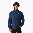 Fleece Hoodie Sweatshirt Herren The North Face Glacier Fleece 1/4 Zip summit navy