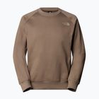 Hoodie Sweatshirt Herren The North Face Raglan Box Nse Crew mocha brown/mushroom gr