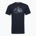Shirt Herren Smartwool Peak Bagger Active SS Graphic Tee navy