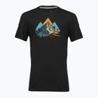 Shirt Herren Smartwool Peak Bagger Active SS Graphic Tee black