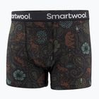 Thermoaktive Herren-Boxershorts Smartwool Merino Print Boxer Brief Boxed black paisley