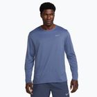 Herren Nike Miler Dri-Fit UV diffus blau Lauf-Longsleeve