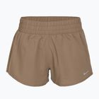 Damen-Shorts Nike One Dri-Fit 3" mink brown/reflective silver