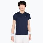 Nike Court Dri-Fit Victory Herren Tennisshirt obsidian/weiß