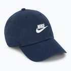 Nike Club Unstructured Futura Wash obsidian/weiß Baseballkappe