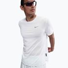 Herren Nike Miler Breathe Gipfel weißes Laufshirt