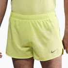 Herren-Laufshorts Nike Fast Dri-Fit Brief Lined 3" light lemon twist/black