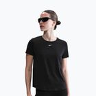 Damen Trainings-T-Shirt Nike One Classic Dri-Fit schwarz/weiss