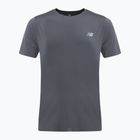 Herren New Balance Race Day graphitfarbenes Laufshirt