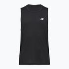 Herren T-Shirt New Balance Sport Tank black/white