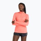Frauen New Balance Sport Essentials Space Dye driftred laufen Sweatshirt