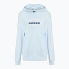 Damen New Balance Sport Grafik French Terry Hoodie eisblau