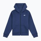 Kinder-Sweatshirt New Balance Brush Back Small Logo Full Zip Hoodie nb navy