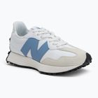 New Balance 327's V1 weiß/blaue Lagune Schuhe