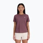 Frauen New Balance Leichtathletik rosesuga t-shirt