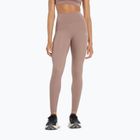 Damen-Laufleggings New Balance Harmony High Rise earth shadow