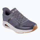 Schuhe Herren SKECHERS Uno Tres-Air Necessairy Comfort charcoal