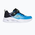 SKECHERS Meteor Lights schwarz/blau Kinderschuhe