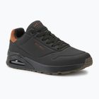 Schuhe Herren SKECHERS Uno Suited On Air black/chestnut
