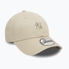 Mütze Basecap New Era Metallic Pin 940 Nyy light beige