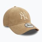 Mütze Basecap New Era Cord 940 Nyy med beige