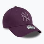 Basecap Damen New Era Metallic 9FORTY New York Yankees dark purple