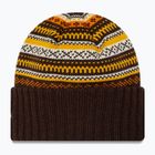 Wintermütze Damen New Era Rail Isle Cuff Knit Beanie dark brown